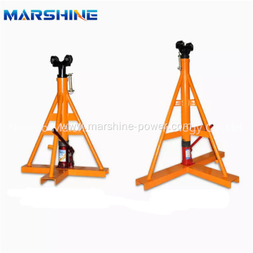 Cable Reel Stand For Wire Releasing Hydraulic Type